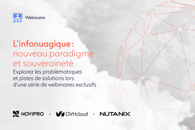 Webinaire | L'infonuagique : nouveau paradigme et souveraineté
