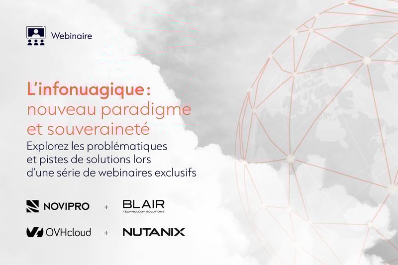 Webinaire | L'infonuagique : nouveau paradigme et souveraineté