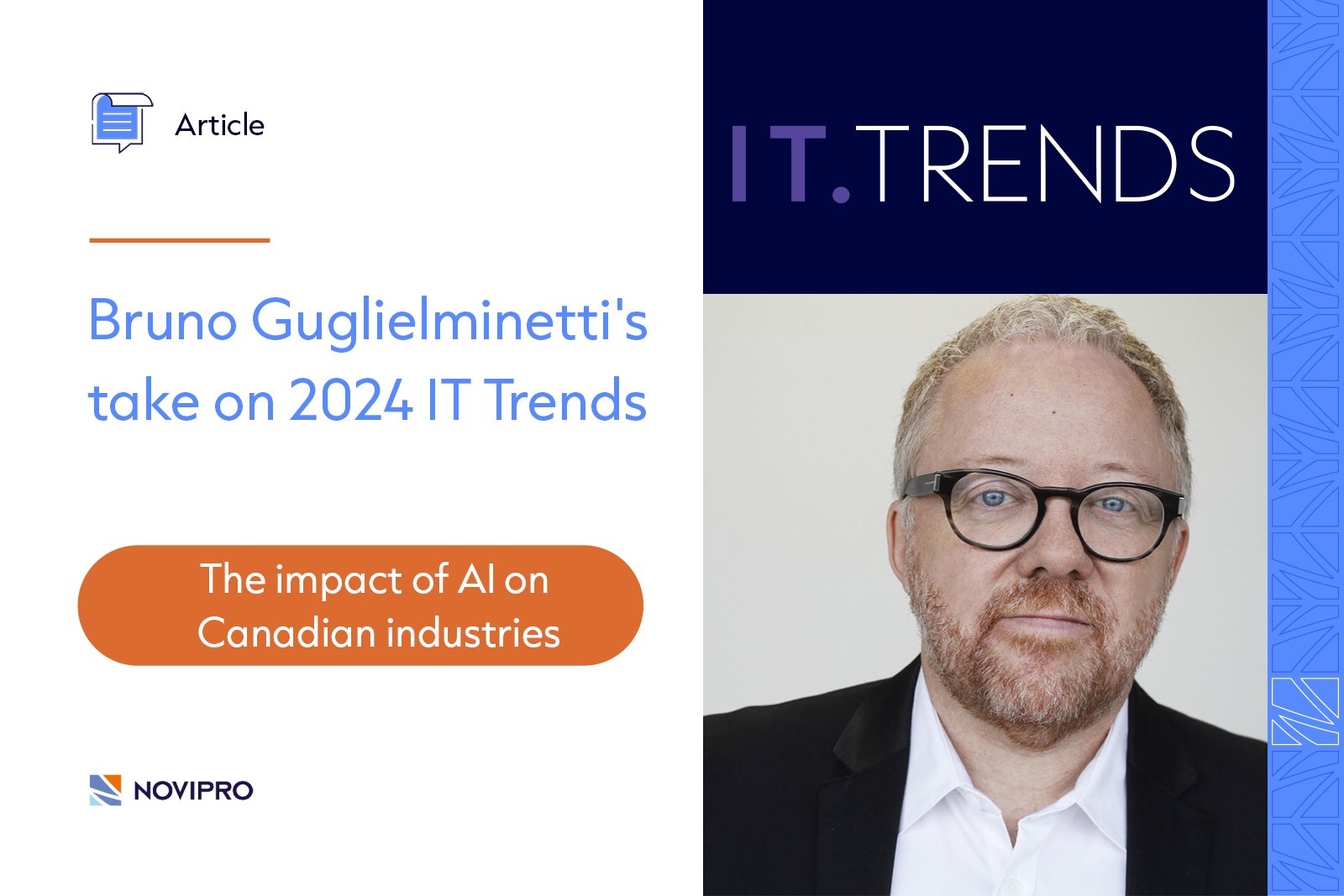 Bruno Guglielminetti's take on 2024 IT Trends by NOVIPRO