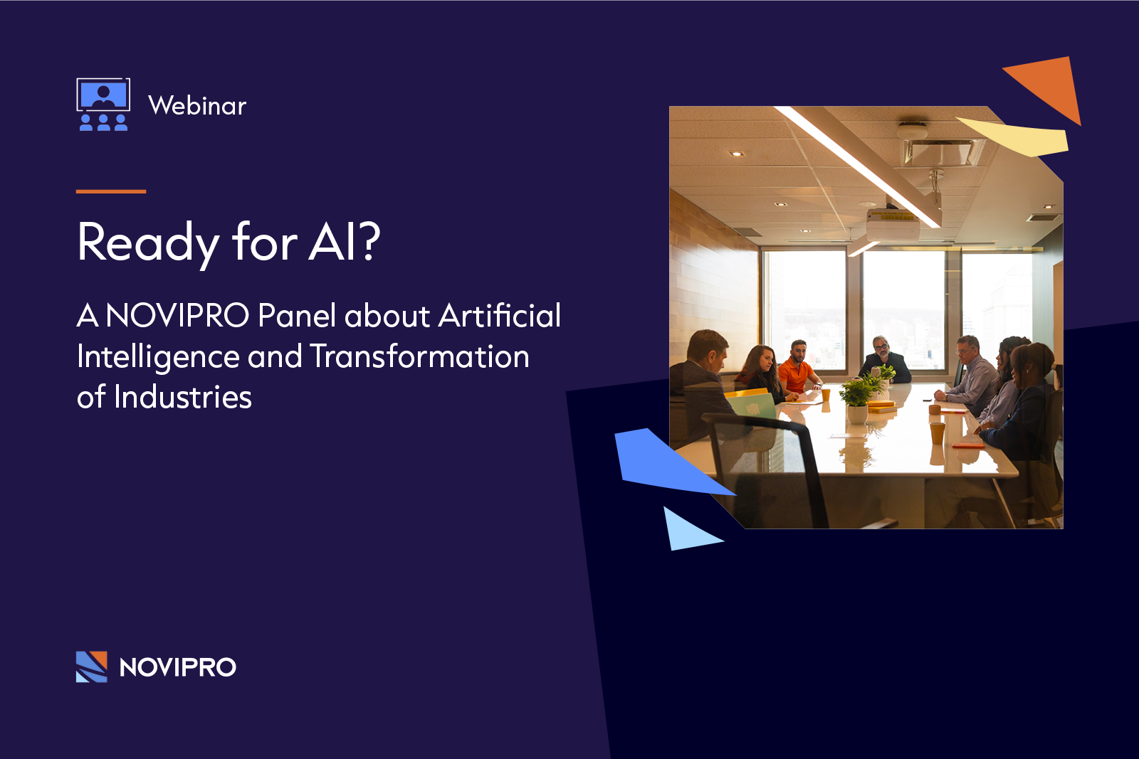 Ready for AI? A NOVIPRO panel about artificial intelligence and transformation of industries