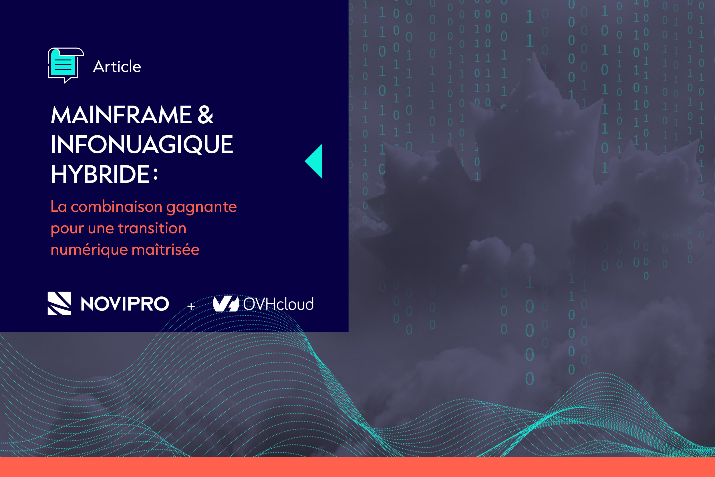 NOVIPRO - Mainframe et infonuagique hybride : La combinaison gagnante pour une transition numérique maitrisée