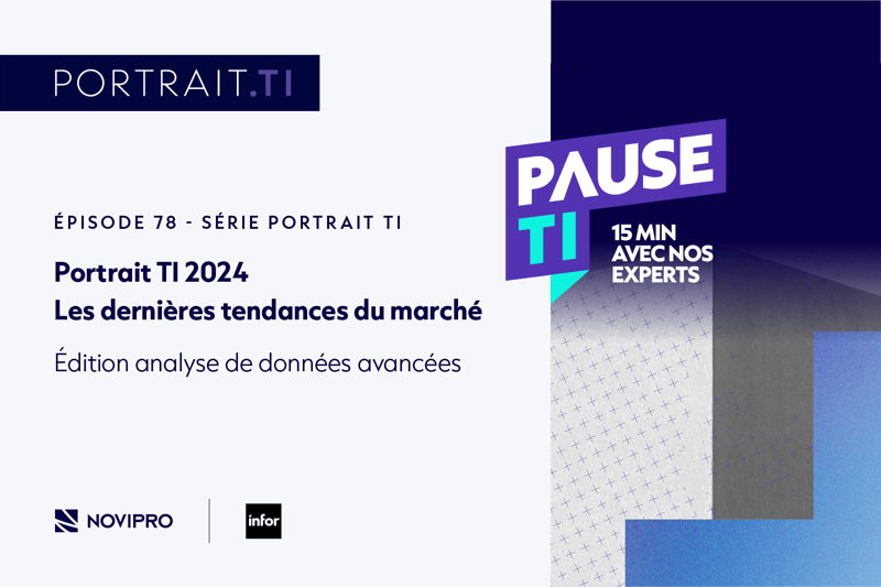 Pause TI - Portrait TI 2024 : Édition analyse de données