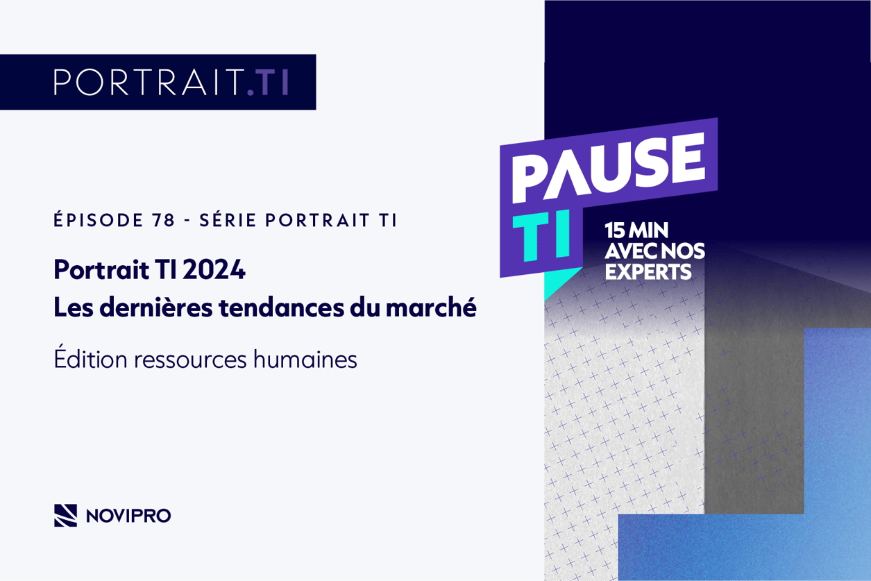 La Pause TI de NOVIPRO un balado pour découvrir des sujets d'actualité dans les TI. Aujourd'hui : le défi des ressources humaines !