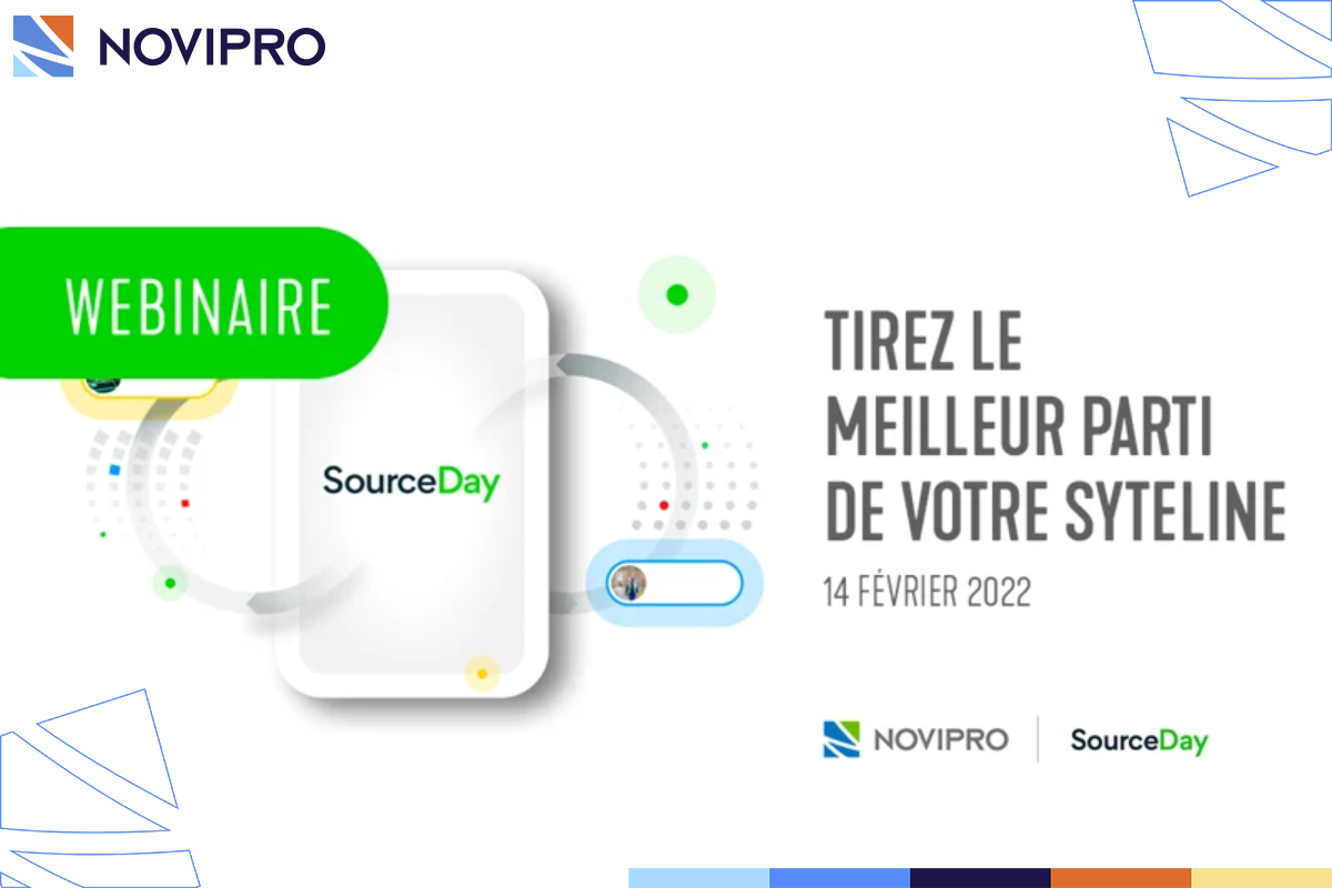 Webinaire  Tirez le meilleur parti de votre Syteline avec SourceDay - NOVIPRO